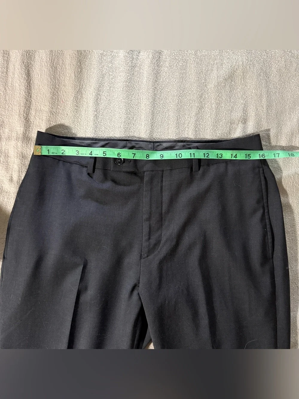 Calvin Klein Men's Slim Fit Charcoal Suit - Elegant Everyday Tailored Set